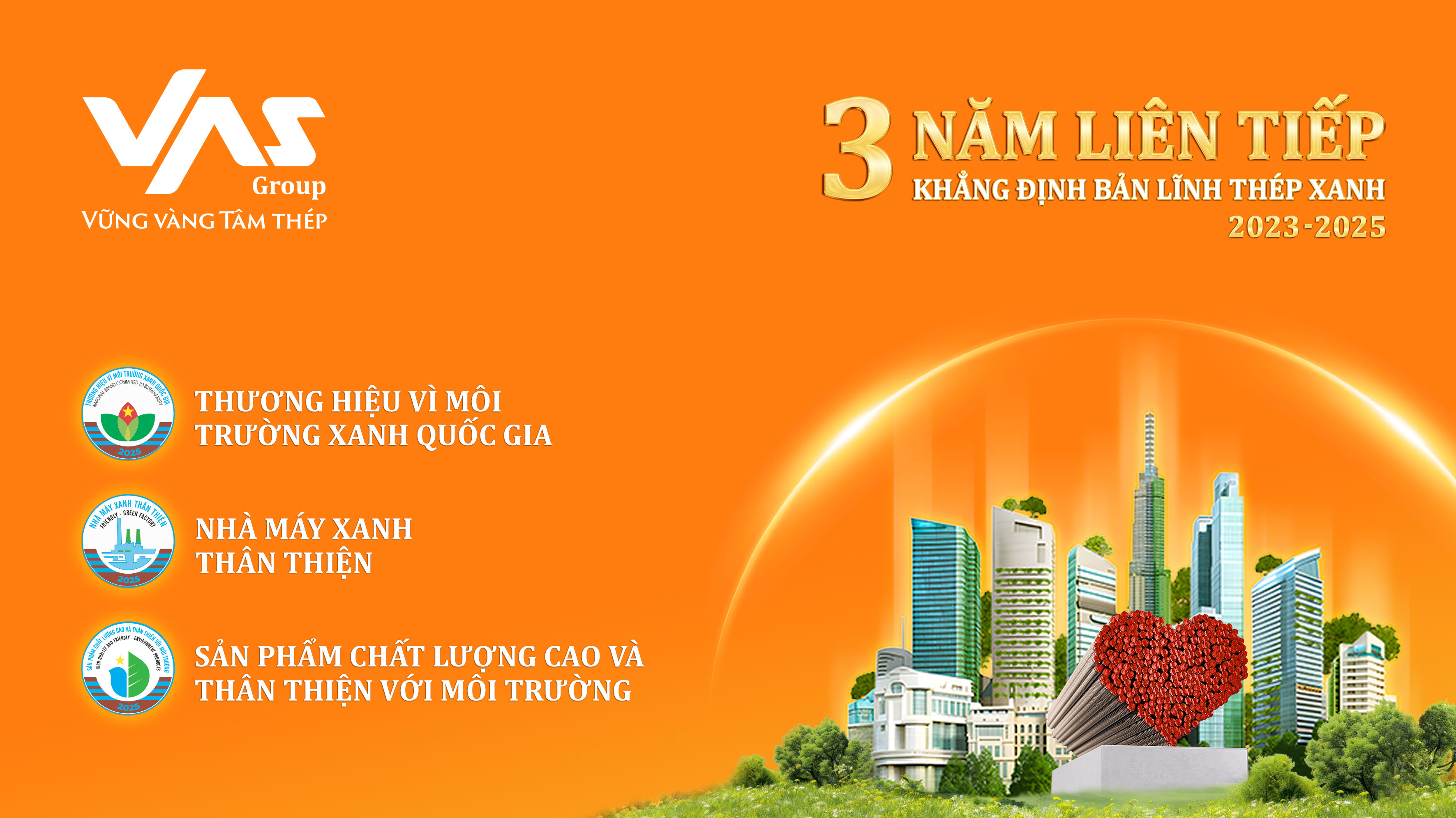CHUYỆN VAS – HÀNH TRÌNH XANH TỪ “TÂM THÉP”