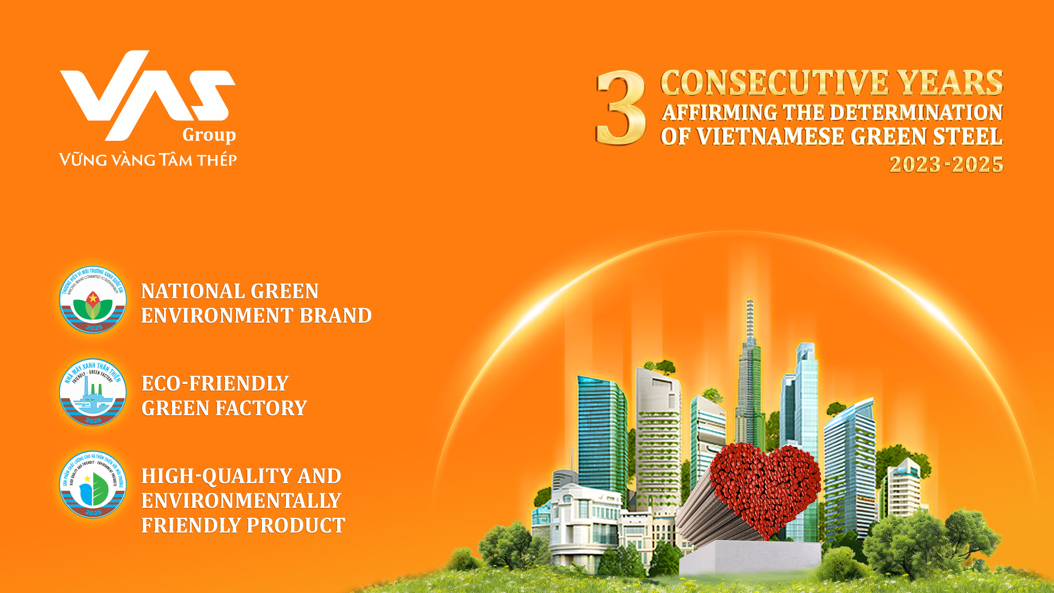 VAS STORY – A GREEN JOURNEY ROOTED IN &#34;THE MIND OF STEEL&#34;