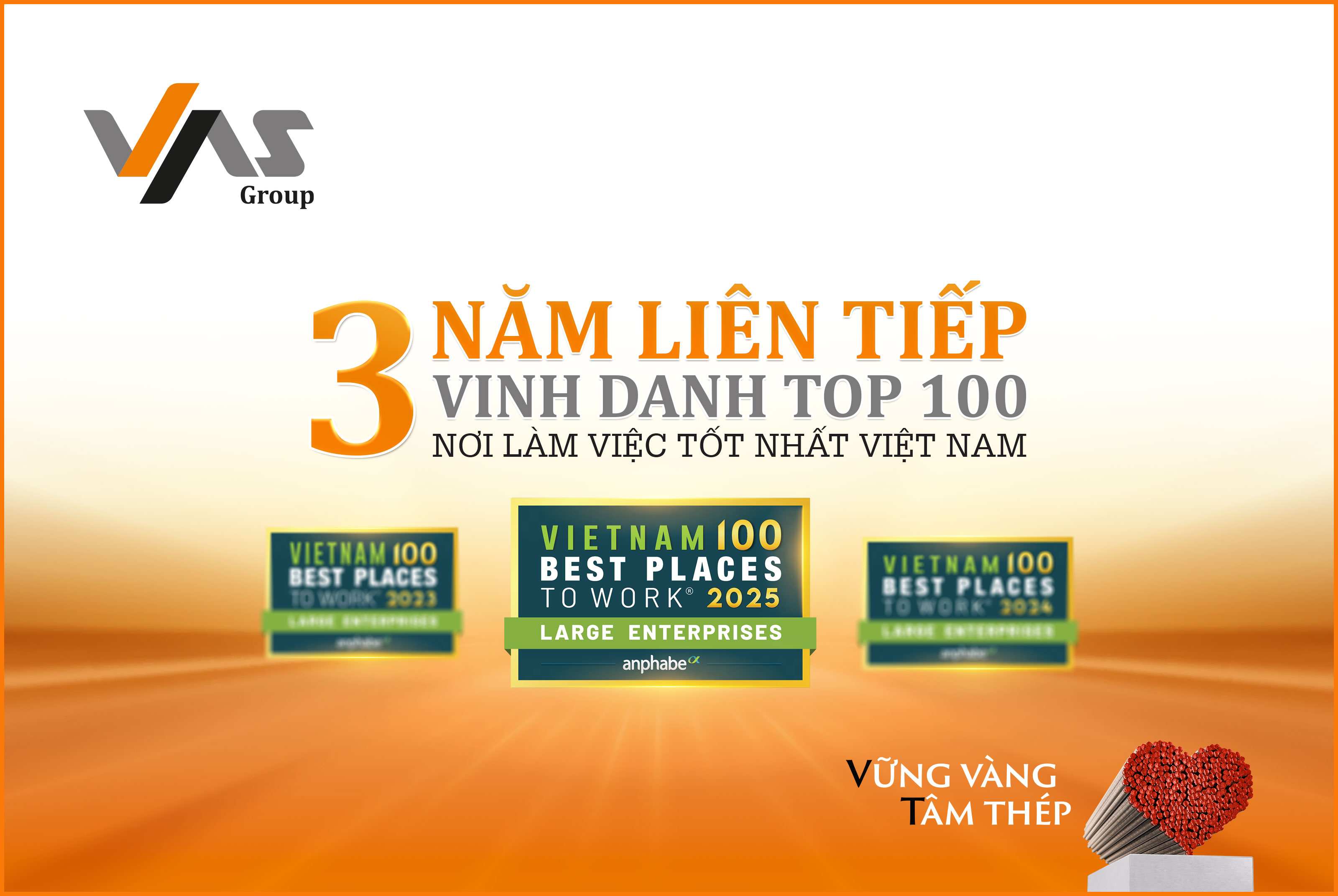 VAS – GẮN KẾT TỪ TRÁI TIM, VỮNG BƯỚC BẰNG NIỀM TIN