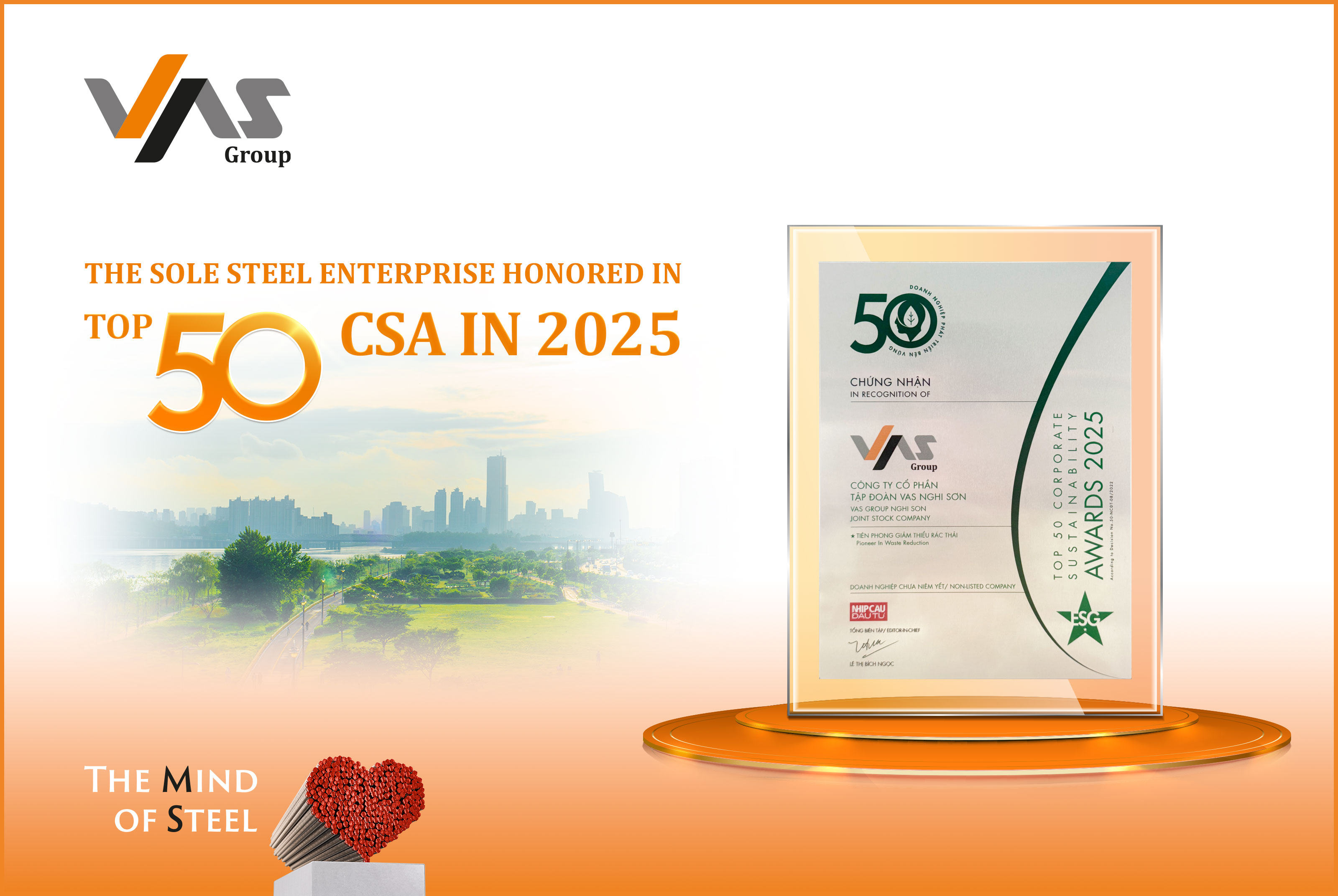 VAS GROUP: WHERE STEEL BREATHES GREEN – A STORY OF SUSTAINABLE CHOICE