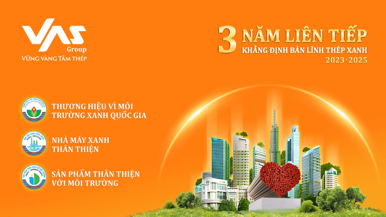 CHUYỆN VAS – HÀNH TRÌNH XANH TỪ “TÂM THÉP”