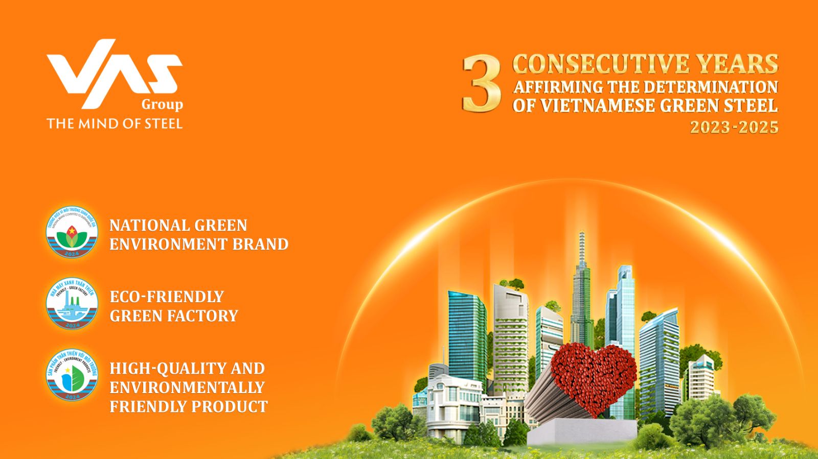 VAS STORY – A GREEN JOURNEY ROOTED IN A “STEEL HEART”
