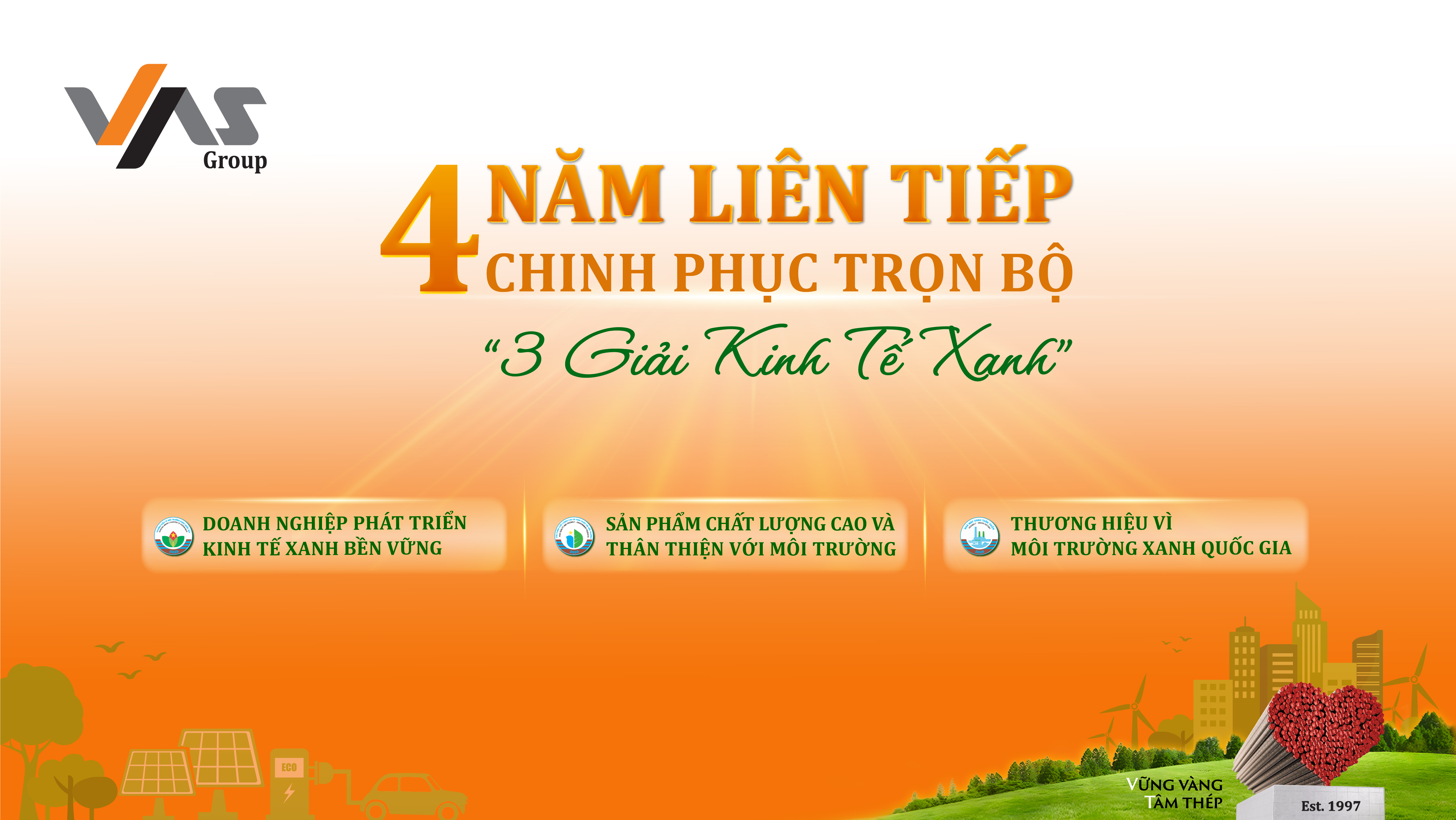 VAS &ndash; BẢN LĨNH &ldquo;TH&Eacute;P ĐỎ&rdquo; 30 NĂM DỰNG X&Acirc;Y GI&Aacute; TRỊ XANH VỮNG V&Agrave;NG 