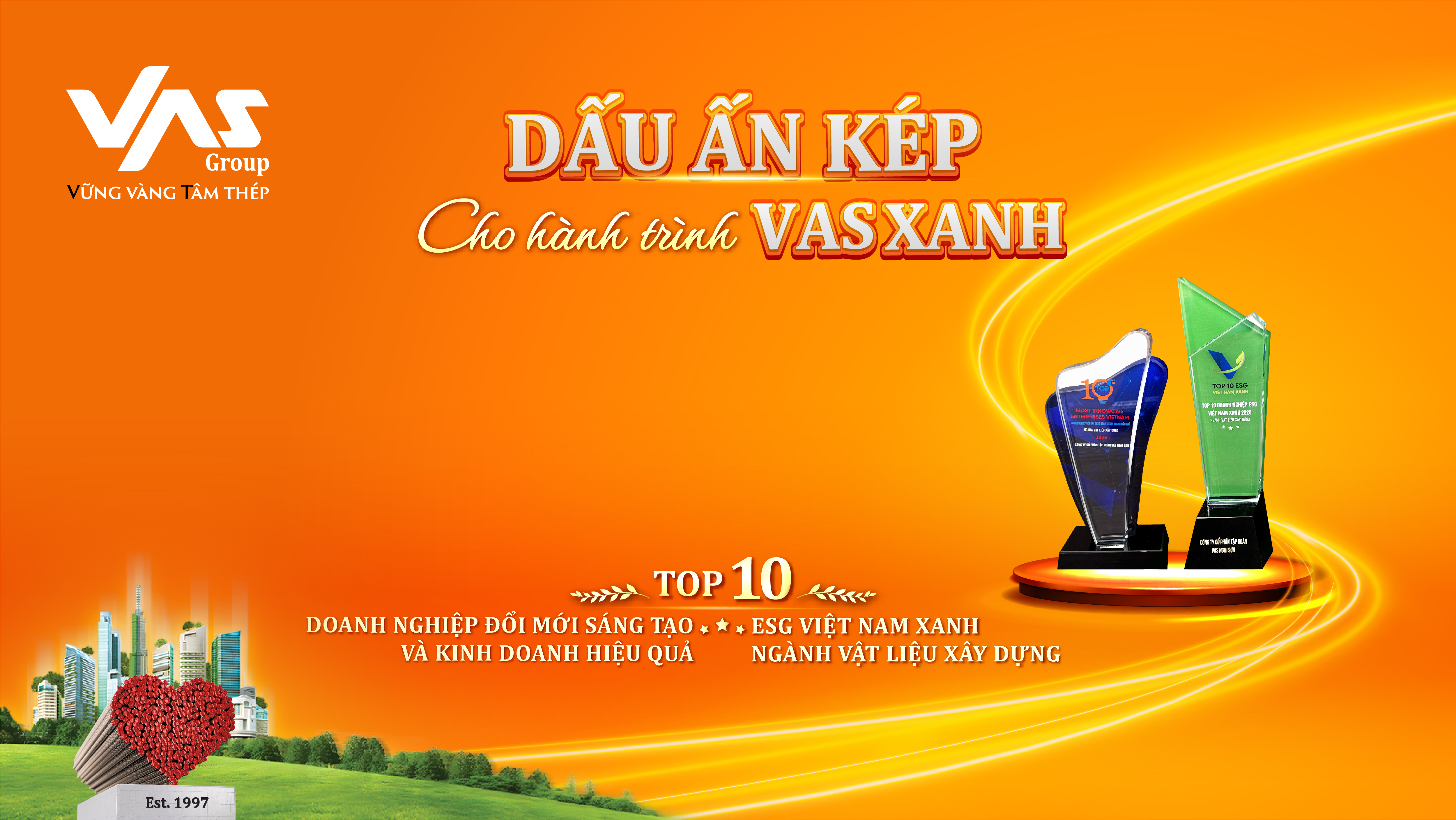 VAS CHINH PHỤC C&Uacute; Đ&Uacute;P DANH HIỆU, LAN TỎA KH&Aacute;T VỌNG XANH