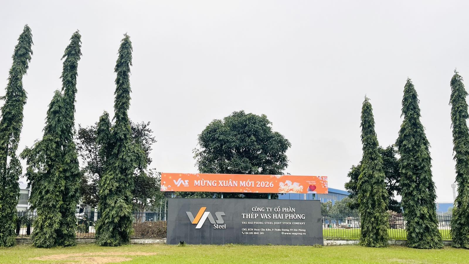 CÔNG TY CỔ PHẦN THÉP VAS HẢI PHÒNG | VHP